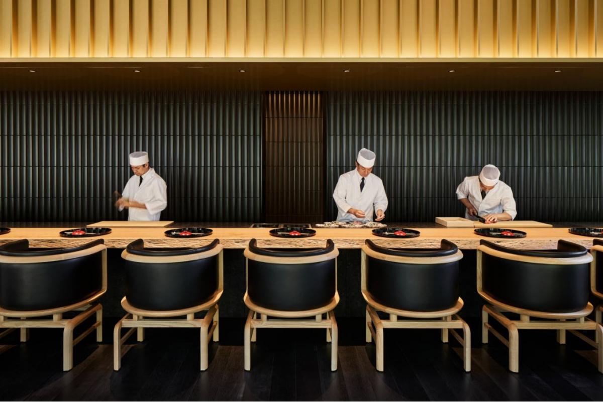 Küche im Aman Kyoto